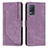 Custodia Portafoglio In Pelle Cover con Supporto Y07X per Realme 8s 5G Viola