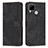 Custodia Portafoglio In Pelle Cover con Supporto Y07X per Realme C12 Nero