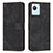 Custodia Portafoglio In Pelle Cover con Supporto Y07X per Realme C30 Nero