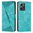 Custodia Portafoglio In Pelle Cover con Supporto Y07X per Xiaomi Redmi Note 12 4G Verde