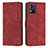 Custodia Portafoglio In Pelle Cover con Supporto Y08X per Motorola Moto E13 Rosso