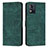 Custodia Portafoglio In Pelle Cover con Supporto Y08X per Motorola Moto E13 Verde