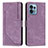 Custodia Portafoglio In Pelle Cover con Supporto Y08X per Motorola Moto Edge 40 Pro 5G Viola