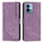 Custodia Portafoglio In Pelle Cover con Supporto Y08X per Motorola Moto G Stylus (2023) 4G Viola