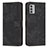 Custodia Portafoglio In Pelle Cover con Supporto Y08X per Nokia G310 5G Nero