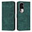 Custodia Portafoglio In Pelle Cover con Supporto Y08X per Oppo Reno10 Pro+ Plus 5G Verde