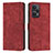 Custodia Portafoglio In Pelle Cover con Supporto Y08X per Xiaomi Redmi Note 12 Turbo 5G Rosso