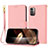 Custodia Portafoglio In Pelle Cover con Supporto Y09X per Nokia G11