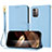 Custodia Portafoglio In Pelle Cover con Supporto Y09X per Nokia G11