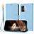 Custodia Portafoglio In Pelle Cover con Supporto Y09X per Oppo A57 5G