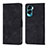 Custodia Portafoglio In Pelle Cover con Supporto YB1 per Huawei Honor 90 Lite 5G Nero