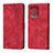 Custodia Portafoglio In Pelle Cover con Supporto YB1 per Motorola Moto Edge Plus (2023) 5G Rosso