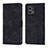 Custodia Portafoglio In Pelle Cover con Supporto YB1 per Motorola Moto G 5G (2023) Nero