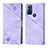 Custodia Portafoglio In Pelle Cover con Supporto YB1 per Motorola Moto G Play Gen 2 Viola