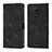 Custodia Portafoglio In Pelle Cover con Supporto YB1 per Nokia C100 Nero