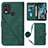 Custodia Portafoglio In Pelle Cover con Supporto YB1 per Nokia C22