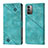 Custodia Portafoglio In Pelle Cover con Supporto YB1 per Nokia G11