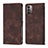 Custodia Portafoglio In Pelle Cover con Supporto YB1 per Nokia G11