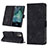 Custodia Portafoglio In Pelle Cover con Supporto YB1 per Nokia G11