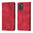 Custodia Portafoglio In Pelle Cover con Supporto YB1 per Nokia G60 5G Rosso