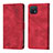 Custodia Portafoglio In Pelle Cover con Supporto YB1 per Oppo A16K Rosso