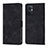 Custodia Portafoglio In Pelle Cover con Supporto YB1 per Oppo A96 5G Nero