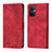 Custodia Portafoglio In Pelle Cover con Supporto YB1 per Oppo A96 5G Rosso