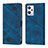Custodia Portafoglio In Pelle Cover con Supporto YB1 per Oppo K10X 5G Blu