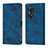 Custodia Portafoglio In Pelle Cover con Supporto YB1 per Oppo Reno8 T 4G Blu