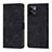 Custodia Portafoglio In Pelle Cover con Supporto YB1 per Oppo Reno9 5G Nero