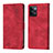 Custodia Portafoglio In Pelle Cover con Supporto YB1 per Oppo Reno9 Pro 5G Rosso