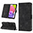 Custodia Portafoglio In Pelle Cover con Supporto YB1 per Samsung Galaxy A02s
