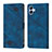 Custodia Portafoglio In Pelle Cover con Supporto YB1 per Samsung Galaxy A04 4G Blu
