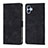 Custodia Portafoglio In Pelle Cover con Supporto YB1 per Samsung Galaxy A04 4G Nero