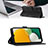 Custodia Portafoglio In Pelle Cover con Supporto YB1 per Samsung Galaxy A13 5G