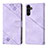 Custodia Portafoglio In Pelle Cover con Supporto YB1 per Samsung Galaxy A13 5G Viola