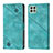 Custodia Portafoglio In Pelle Cover con Supporto YB1 per Samsung Galaxy A22s 5G