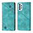 Custodia Portafoglio In Pelle Cover con Supporto YB1 per Samsung Galaxy A32 5G