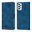 Custodia Portafoglio In Pelle Cover con Supporto YB1 per Samsung Galaxy A32 5G Blu