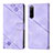 Custodia Portafoglio In Pelle Cover con Supporto YB1 per Sony Xperia 5 IV Viola