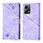 Custodia Portafoglio In Pelle Cover con Supporto YB1 per Xiaomi Poco X5 5G Viola