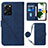 Custodia Portafoglio In Pelle Cover con Supporto YB1 per Xiaomi Poco X5 Pro 5G Blu