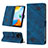 Custodia Portafoglio In Pelle Cover con Supporto YB1 per Xiaomi Redmi 10 Power
