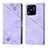 Custodia Portafoglio In Pelle Cover con Supporto YB1 per Xiaomi Redmi 10C 4G Viola