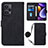 Custodia Portafoglio In Pelle Cover con Supporto YB1 per Xiaomi Redmi Note 12 Turbo 5G Nero