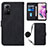 Custodia Portafoglio In Pelle Cover con Supporto YB1 per Xiaomi Redmi Note 12S