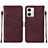 Custodia Portafoglio In Pelle Cover con Supporto YB2 per Motorola Moto G54 5G