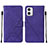 Custodia Portafoglio In Pelle Cover con Supporto YB2 per Motorola Moto G73 5G