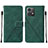 Custodia Portafoglio In Pelle Cover con Supporto YB2 per Motorola Moto G84 5G