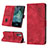 Custodia Portafoglio In Pelle Cover con Supporto YB2 per Nokia G11